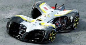 Självkörande rallybil